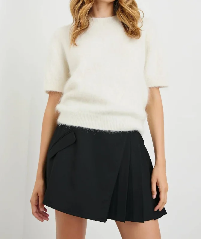 Free and comfortable Briar Sweater In White