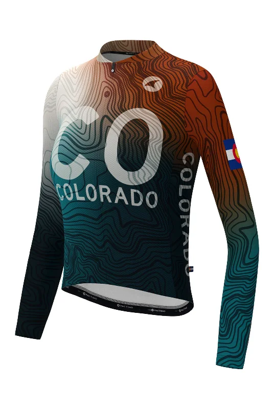 Sports Fitness Wear Women's Colorado Contour Ascent Aero LS Jersey