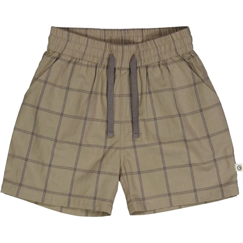 Boutique style Müsli Cashew Check Shorts