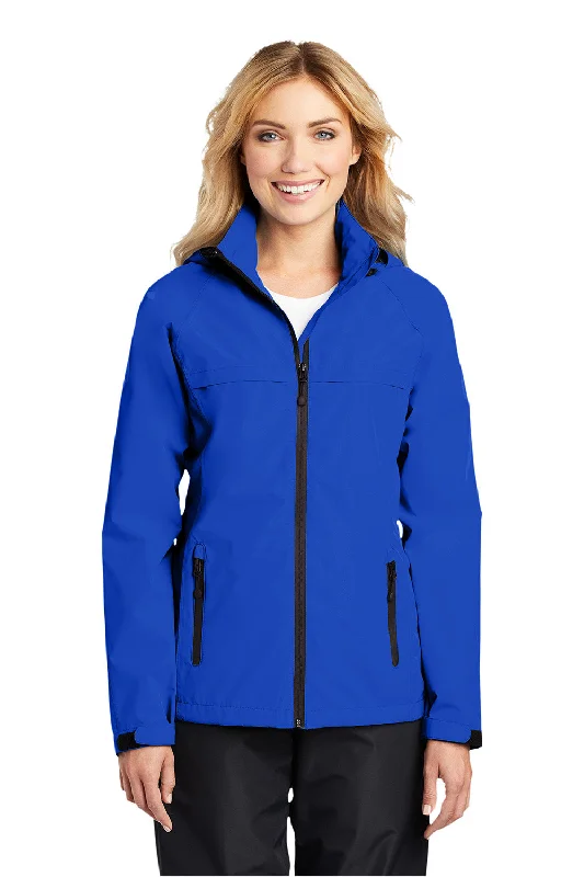 Literary Style Port Authority Womens Torrent Waterproof Full Zip Hooded Jacket - True Royal Blue