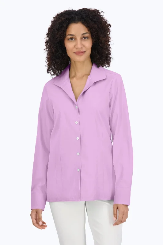 Sports And Leisure Katie Long Sleeve Pinpoint No Iron Shirt