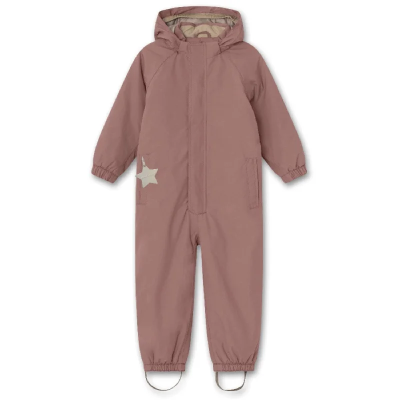 Unique prints Mini A ture Light Plum Wilbo Snowsuit