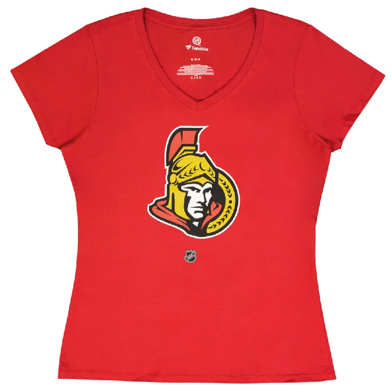 Printed pattern Fanatics - Women's Ottawa Senators Anderson T-Shirt (3A40 0484 H3M FND)