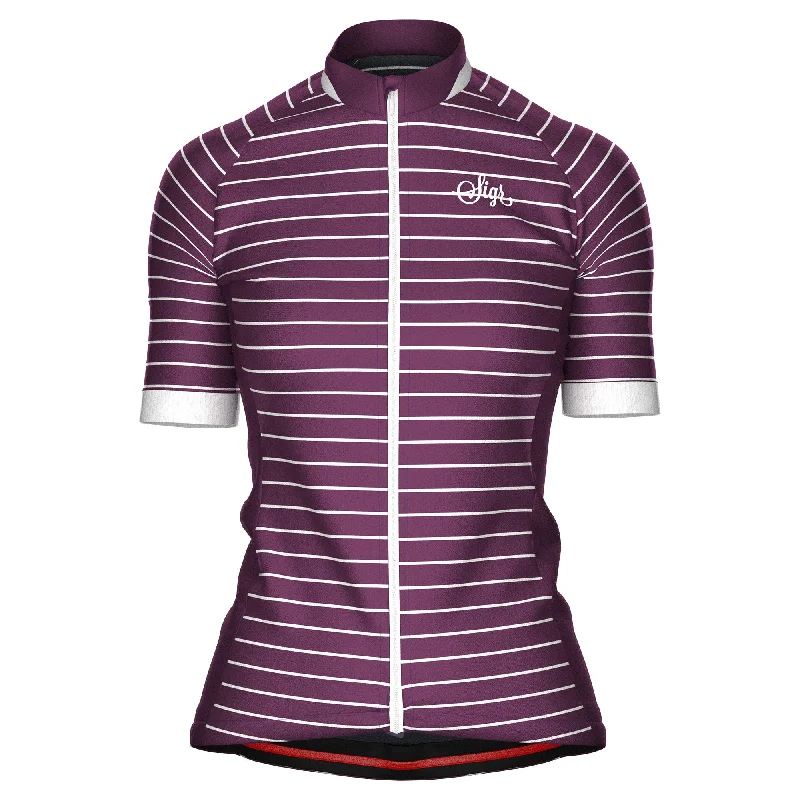 Street Show-off Style Purple Horizon Women's Cycling Jersey