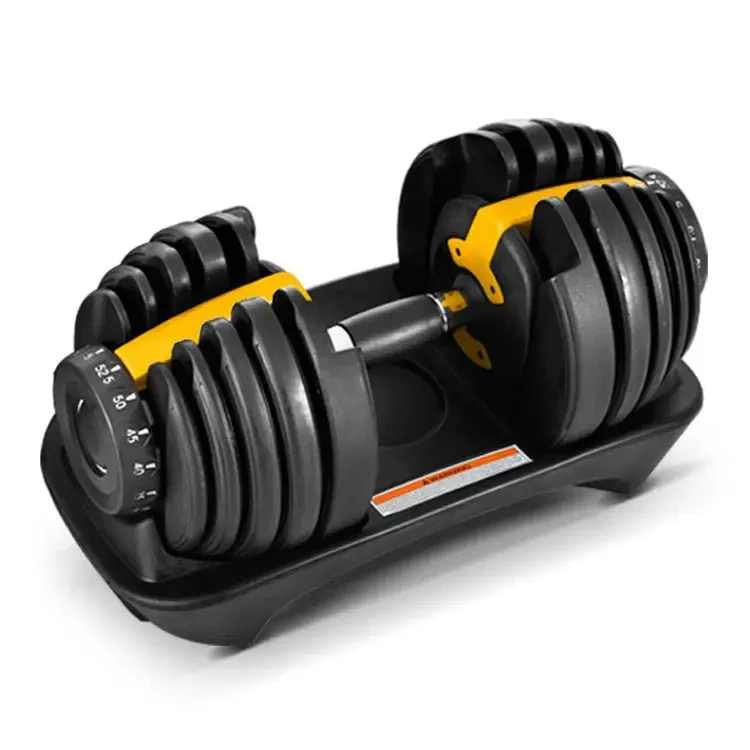 Fashionable sports Gym workout man power weight lifting training automatic adjustable dumbbell 40kg 90lbs