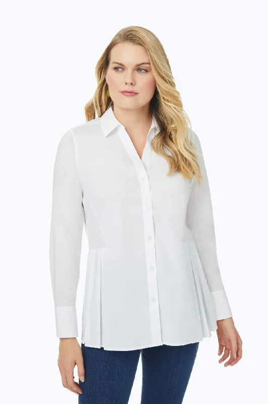 Literary Style Pippa Plus Stretch No Iron Long Sleeve Shirt