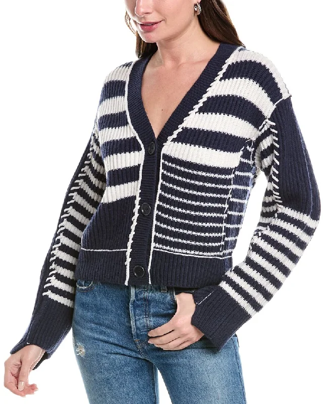 Party Wear SIMKHAI Adara Wool & Cashmere-Blend Cardigan