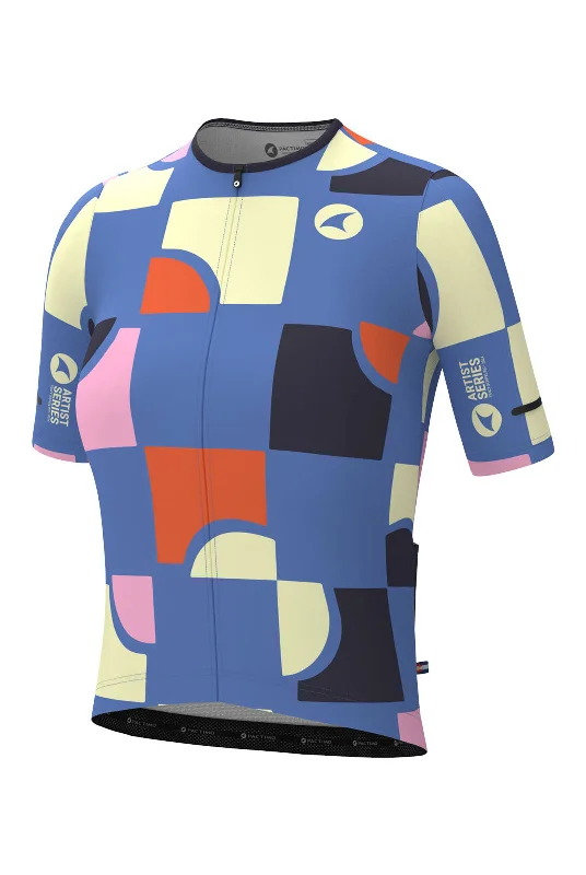 Printed pattern Women's Geo City Summit Jersey x Tracy Schifeling