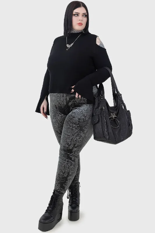 Street Fashion Lost Misery Leggings [PLUS]