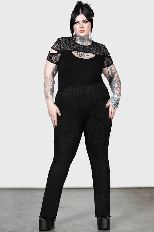 Street Casual Style Doppleganger Leggings [PLUS]