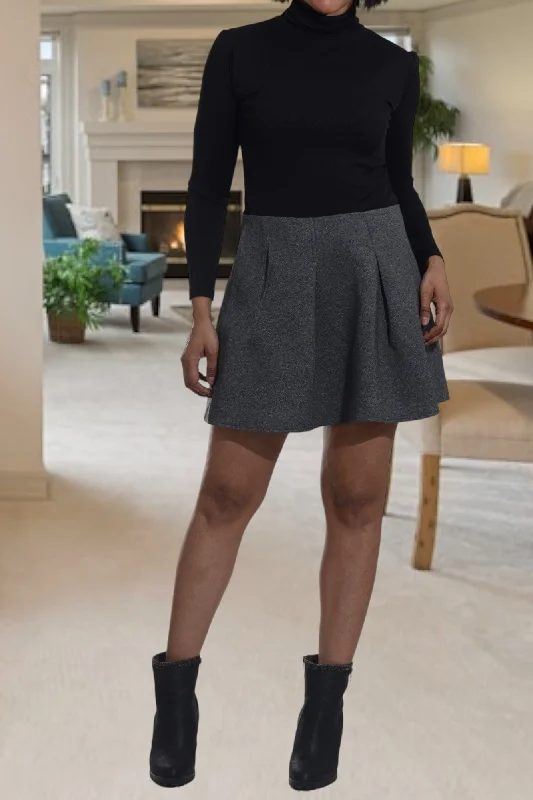 Skirt style Dark Grey Stretch Skirt