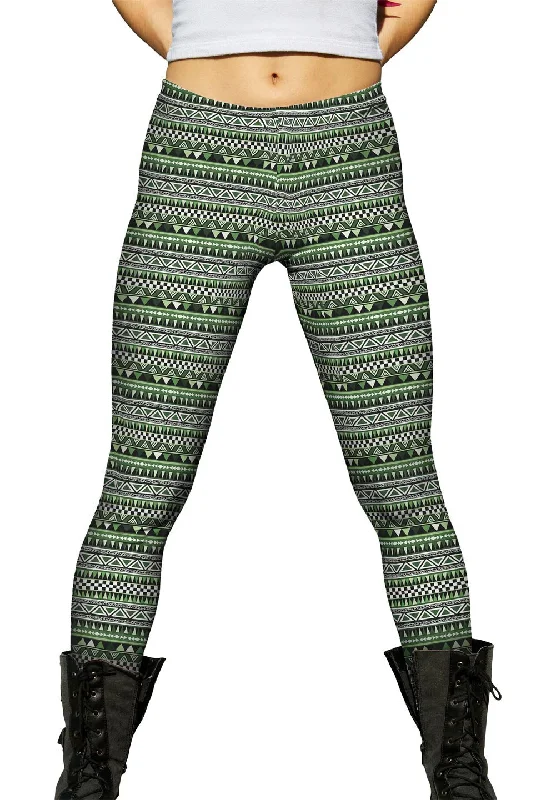 Sweet And Cute Style Tribal Green Aztec Warrior