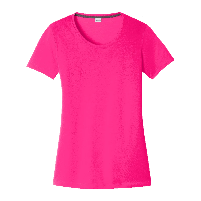 Sweet Short Skirt Style B2236W Ladies Competitor Cotton Touch Scoop Neck Tee