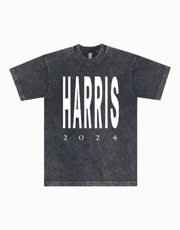 Mid-length Style Harris 2024 T-Shirt - Washed Black