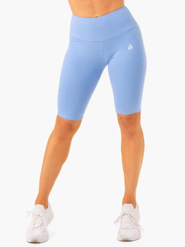 Casual And Casual Action Bike Short - Sky Blue