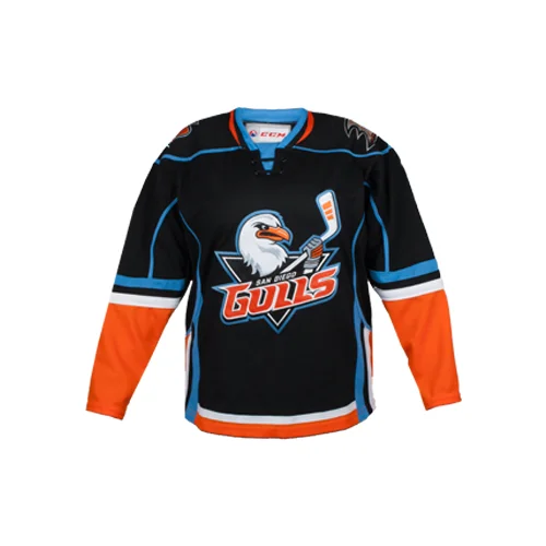 Classic Retro Women's San Diego Gulls Black Replica Jersey