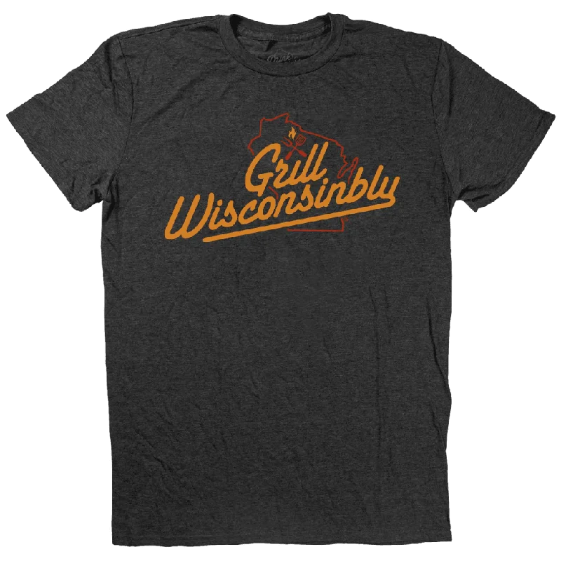 Street Graffiti Design Grill Wisconsinbly T-Shirt