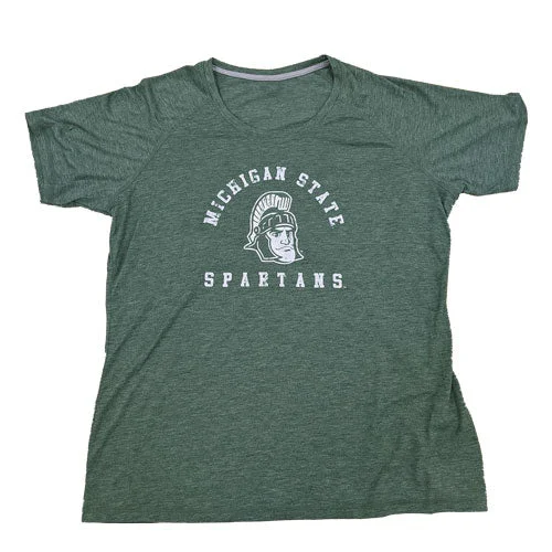 Sweet Fresh Feeling Women's Sparty Sport Tek Sparty T-shirt - Green