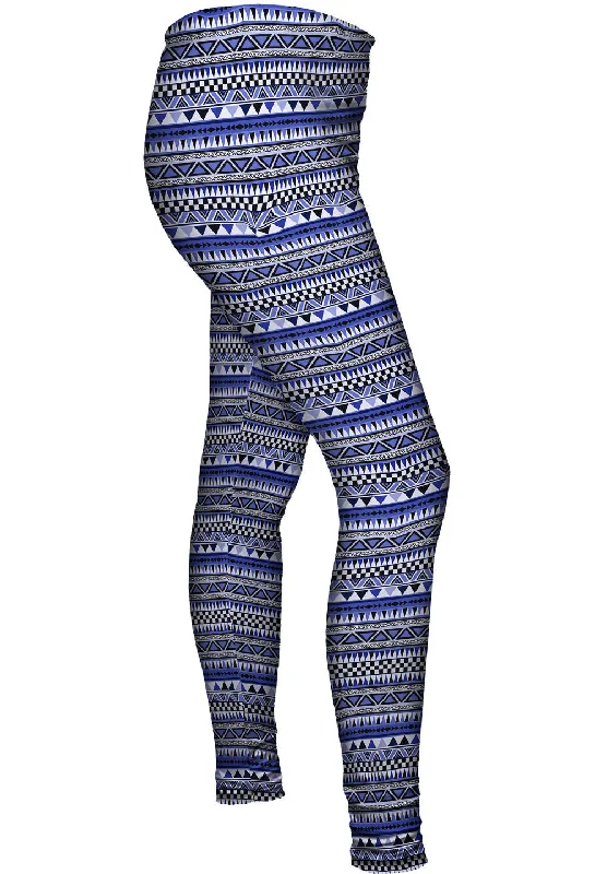 Sweet Age-Reducing Style Tribal Blue Aztec Warrior