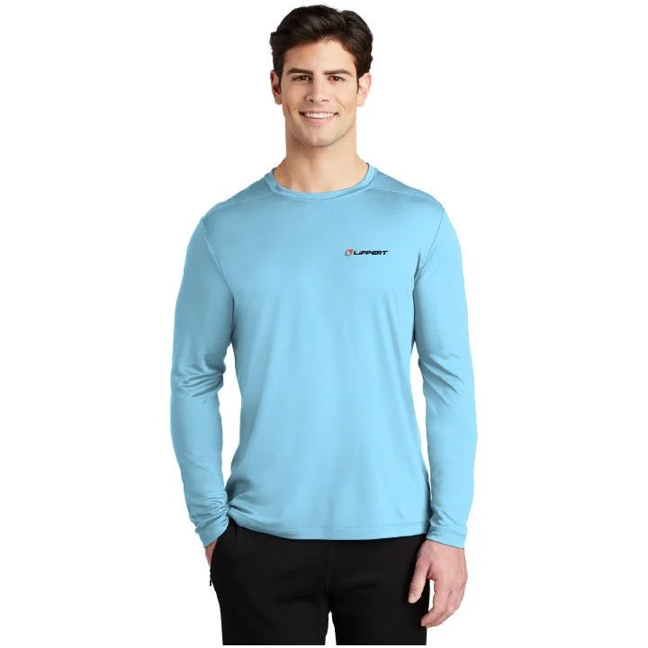 Low-key Luxury Long Sleeve - SPF Dri Fit - Light Blue