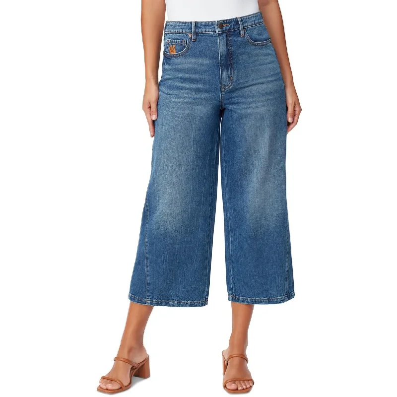 Amazing design Gloria Vanderbilt Womens Rori Denim Wide Leg Cropped Jeans