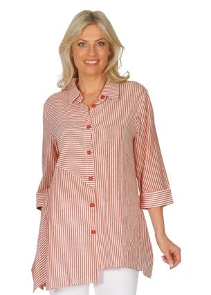 Classic style Emily Adams Cotton Spliced Shirt