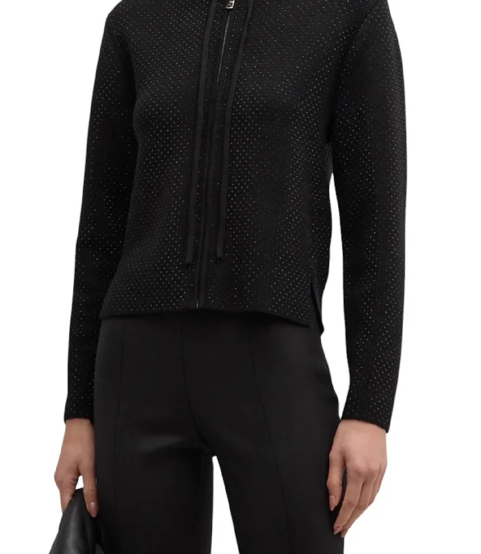 High-end atmosphere Scarlett Sweater In Black