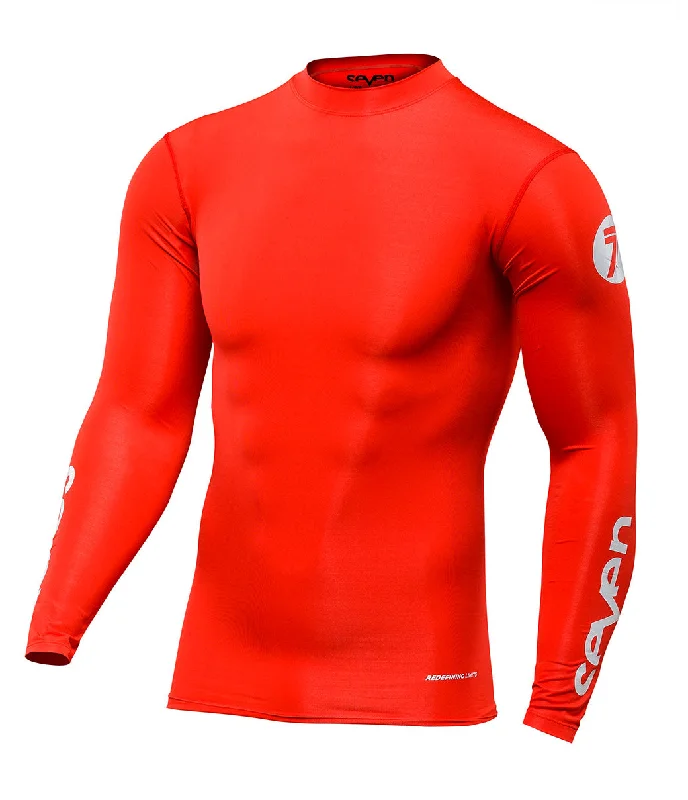 Street Letter Style Zero Compression Jersey - Red