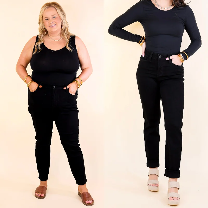 Sports Jumpsuit Judy Blue | Main Memories Slim Fit Jeans in Black