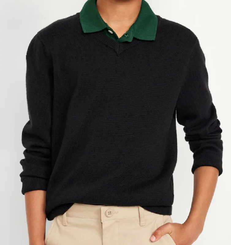 Sweet Fresh Feeling Boys Black Sweater