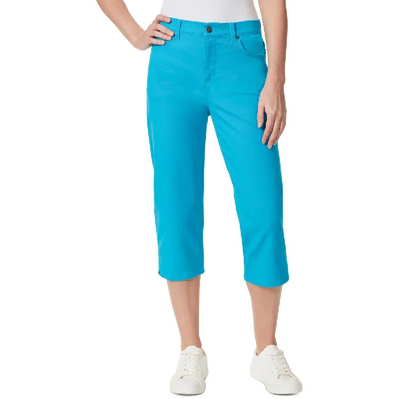 Sports outdoor style Gloria Vanderbilt Womens Amanda Capri Split Hem High Rise Capri Jeans