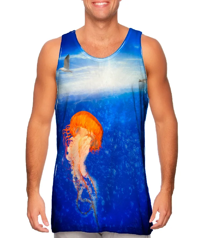 Sports Fitness Style Jellyfish Horizon