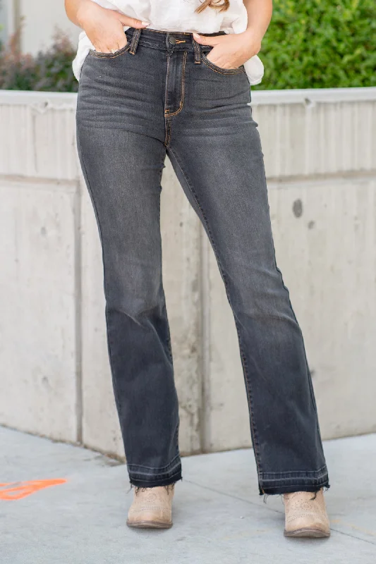 Retro Literary Style Ashland High Rise Slim Bootcut