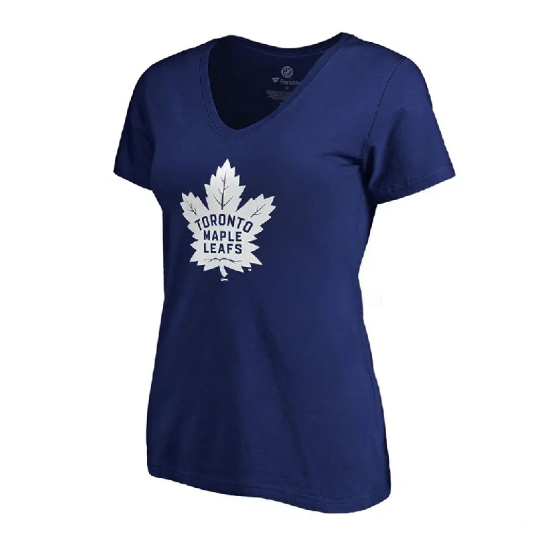 Design Perception Fanatics - Women's Toronto Maple Leafs Primary Logo T-Shirt (3A40 4506 2GZ 71M)