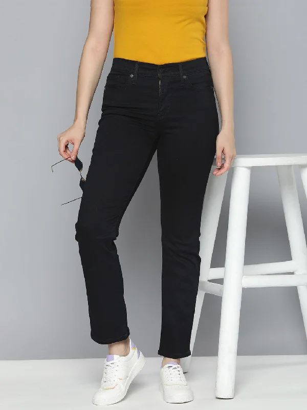 Sports High Waist Style Women's High Rise Super Skinny Fit Jeans