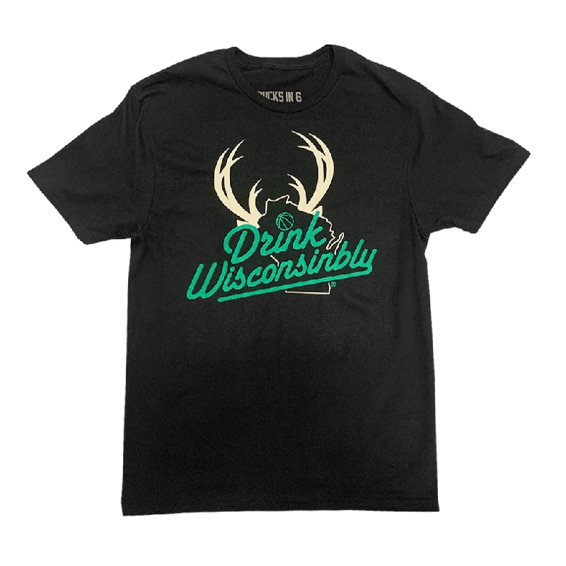 Sweet Small Flower Pattern Milwaukee Antlers Basketball T-Shirt