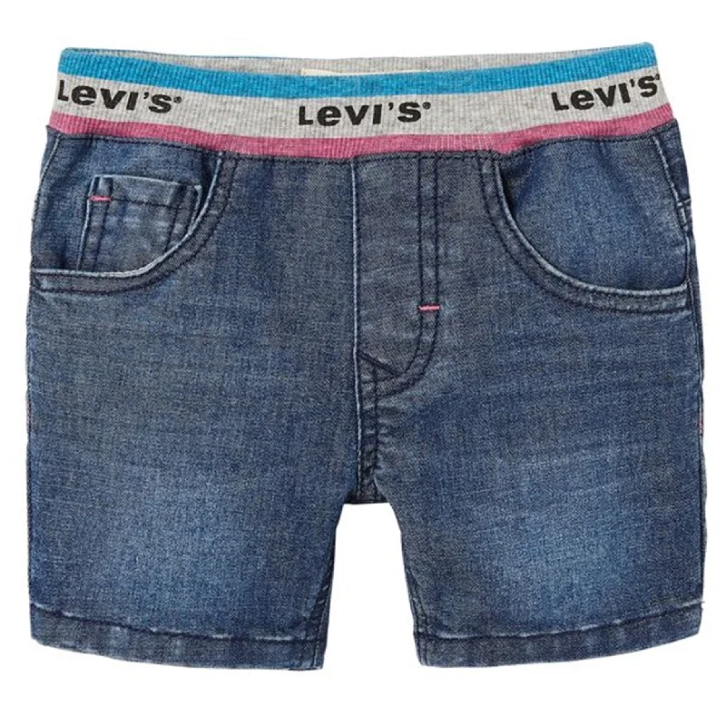 High-waisted pants style Levi's Shorts May Indigo