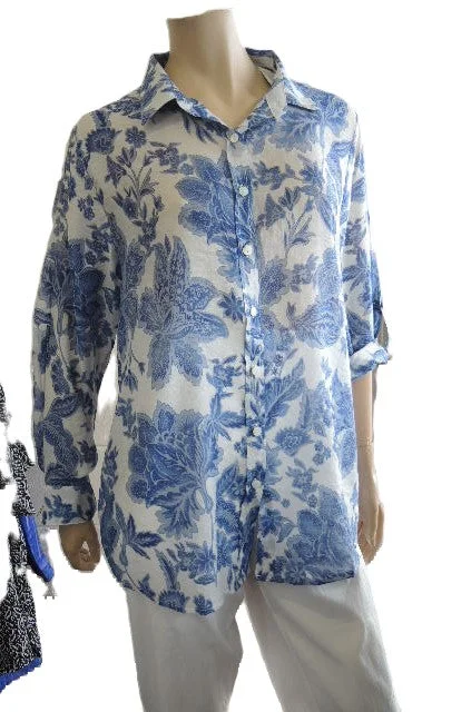 Street Style Renoma Cotton Blend Shirt (blue only)