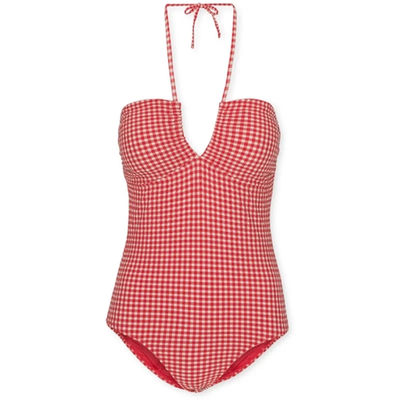 Printed pattern Konges Sløjd Barbados Cherry Soline Mommy Swimsuit