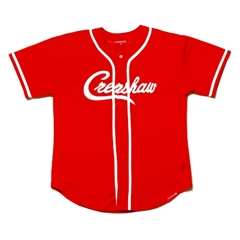 Unique prints Crenshaw Baseball Jersey - Red