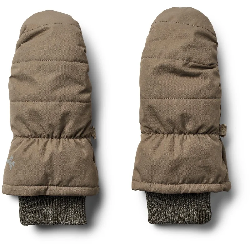 Short skirt design Wheat Dry Wood Puffer Mittens Jazz