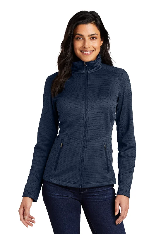 Sweet Princess Skirt Port Authority Womens Full Zip Fleece Jacket - Navy Blue