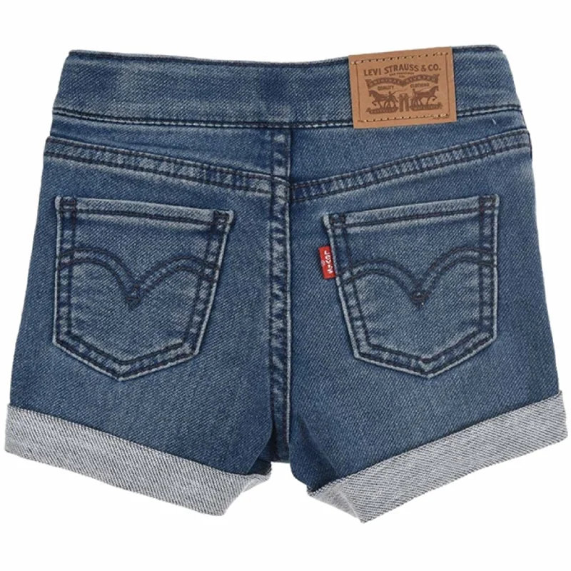 Sports Zipper Style Levi's Roll-Up Denim Shorts Jive Cool