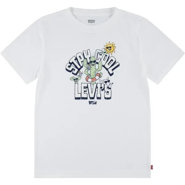 Sports Functional Style Levi's Stay Cool Levi'S T-Shirt Cloud Dancer