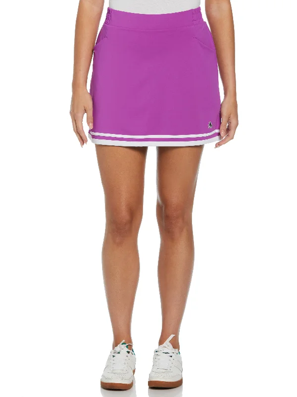 Celebrity Style Women's Essential Colour Block 16" Golf Skort