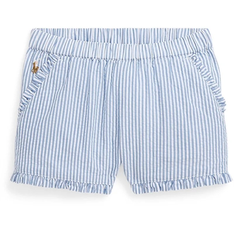 Energetic Polo Ralph Lauren Girl Shorts Blue White