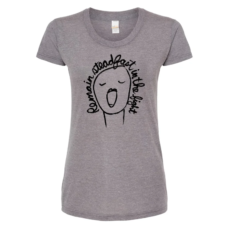 Street Style Suit Remain Steadfast : Women's Tee