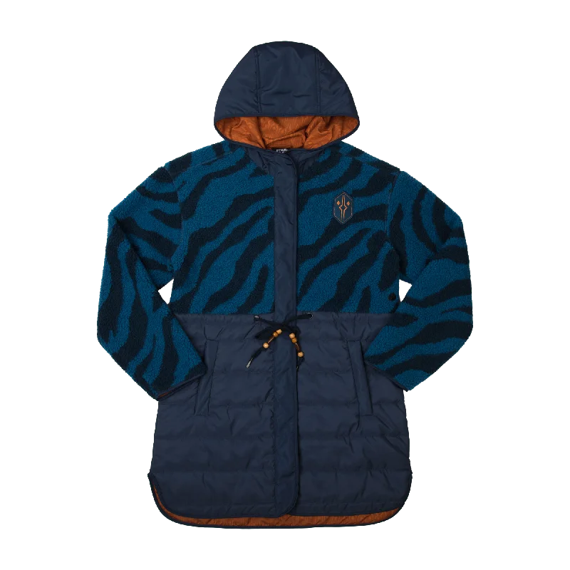 Street Show-off Style Ahsoka Sherpa Puffer Jacket