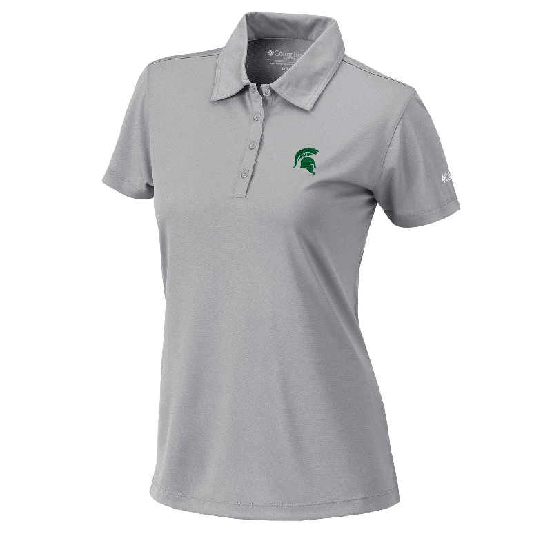 Trendy Traveler Michigan State Women's Columbia Omni-Wick Birdie Polo