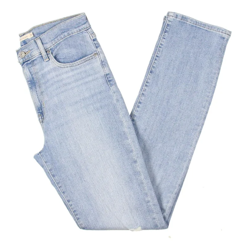 Elegant and noble Levi's Womens 724 Destroyed High Rise Straight Leg Jeans